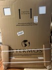 New In Packaging   Wall Mirror porcius 41  Aged Silver Textured Uttermost  14495
