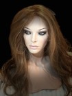 Realistic Female Mannequin Head With Shoulders For Display Wigs Jewelry
