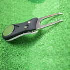 3 Pack Foldable Golf Divot Fixer Repair Tool Pop-up Button Magnetic Ball Marker