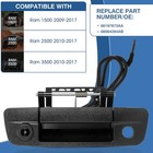 Backup Camera   Rear Latch Tailgate Handle For 2009-17 Dodge Ram 1500 2500 3500