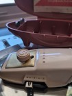 Vintage 1960s Singer Button Holer Buttonholer Sewing Attachment With Pink Case