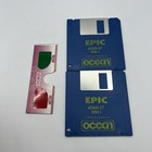 Epic Atari St Ocean Software Pal Complete Tested W  Poster Glasses Rare