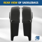 5  Stretched Saddle Bags Saddlebags For Harley Touring Street Road Glide 2014-24