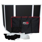 Prox White Aluminum 4-panel Dj Scrim Facade Frontboard W  Travel Bag   Chair