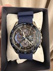 Casio Edifice Efs-s540db-1b Solar Chronograph Sapphire 48mm Men s Watch Box Nos
