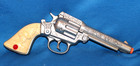 Vintage J e stevens  the Sheriff  Cast Iron Cap Gun - Mint   Unfired - 1940s