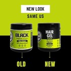 Rolda Black Styling Extra Strong Hold Hair Gel - 17 6oz