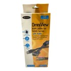 Belkin Omniview Kvm Cables For Soho Series With Audio Usb Vga New Qty 3