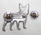 French Bulldog Dog Fine Pewter Pin Jewelry Art Usa Made