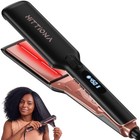 Professional Hair Straightener - Ceramic Flat Iron For Smooth  Sleek Hair