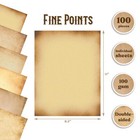Products Stationery Paper 100 Sheets Aged Look Vintage Antique Old Fashion Parch