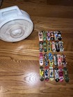 Lot Of 24 Vintage Tech Deck Finger Boards   Rare Case   Spare Parts 