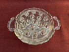 Vintage Anchor Hocking Posey Bowl With Removable Frog