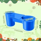 24 Pcs Bird Drinker Feeder Cups Plastic Water Bottle Cup For Cage Ideal For P