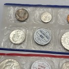 1959 P   D Us Mint Set Uncirculated 10 Coin Set Ogp 90  Silver Franklin