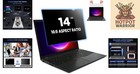 14  Laptop Anti-spy Screen Protector - Easy Install Privacy   Eye Protection