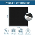 Sookea Peel And Stick Carpet Tiles  Black 10 Pack
