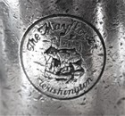 Vintage 1955 Mayflower Hotel Washington Dc 8 Oz Silver Creamer By Intl Silver