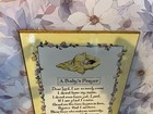  a Baby s Prayer  Sweet Vintage Nursery Room Wall Plaque 1970 D  Warren Fox