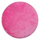 Hot Pink Macaron Round Plush Throw Pillow 12 