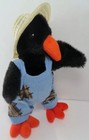 Ty Attic Treasures Collection  cawley  The Crow  1999  Jointed Limbs    mwmt 