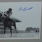 Ron Turcotte Autographed Secretariat  looking Back  Deluxe Framed 11x14 Photo - 