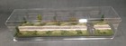 Z Scale  16  Single Track- Train Display Case-summer Scene-w  Railroad Crossing