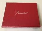 Baccarat Annual Noel 2017 Christmas Ornament Nib Brand New Gold Lead Crystal
