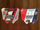 Honda 2025 Lot Of 2 Stickers And 4 Ornaments   Jett Lawrence   Shimoda   Hymas