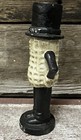 Mr  Peanut Planters Peanuts Cast Iron 7 5    Tall Coin Bank
