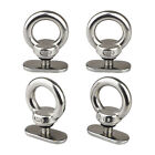 4 Pcs Kayak Rail Track Mount Tie Down Eyelet Accessories Quick Release Stainless