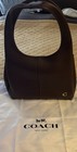 Authentic Coach Lana Shoulder Bag Maple Brown Pebbled Leather   Large    Nwt  495