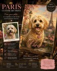 Custom Pet Family Portrait From Photo Personalized Dog Painting Wall Art Gift