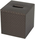Square Paper Facial Tissue Box Cover Holder For Bathroom Vanity Countertop  Bedr