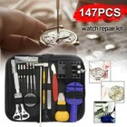 Watch Repair Kit Watchmaker Back Case Remover Opener Link Pin Spring Bar 147 Pcs