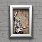 Pete Townshend 20x30in Poster  Pete Townshend The Who Pop Artwork Free Shipping
