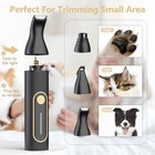 Complete Dog Grooming Kit With Cordless Clippers   Paw Trimmers For All Breeds