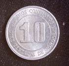 1974 Nicaragua 10 Centavos