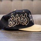 Vintage Las Vegas Posse Graffiti Strapback Hat 90s Cfl Softwear Canada Snapback