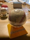 1966 Sf Giants Team Signed Ball With Mays Mc Covey   And Others