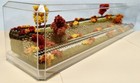 N Scale 16  2-level Track -fall Foliage Scene-display Case -for Any N Trains