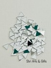 Triangle Craft Mirror Pieces 10 Mm Mandala Decor Art And Craft Mirrors 100pcs
