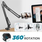 Tablet Stand Phone Holder Long Arm Lazy Bed Desk Mount For Iphone Ipad Kindle