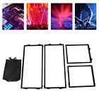 Tabletop Dj Event Facade White black Scrims Metal Frame Booth travel Bag Case
