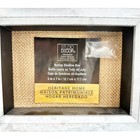 Set Of 2 Studio Decor Burlap Shadow Boxes 5  X 7  Heritage Home Wall Display