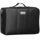 Makeup Train Case 3-tier Large Storage  Professional Waterproof Oxford  Black  W