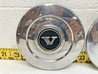 Oem Volvo 2 Piece Set Of 4 Center Caps 1980-1985 Volvo 240 Series Sedan wagon  3