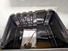 Sockit Box 13 5 In  Weatherproof Powercord Connection Box  Black