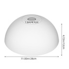 Floor Lamp Shade  Plastic Bowl White Lamp Shades Replacement  1 65 Inch  42 M   