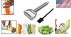 Stainless Steel Julienne Peeler Cutter Slicer For Fruits Vegetables Kitchen Tool